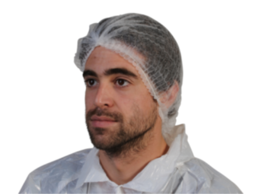 CHARLOTTE CLIP PLP NON TISSE BLANCHE (x100)